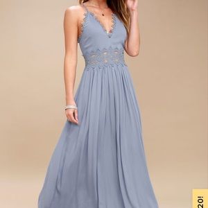 Blue Maxi Dress